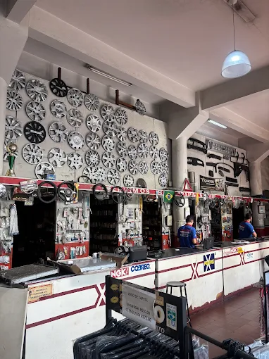 Interior da loja - Balcão de atendimento